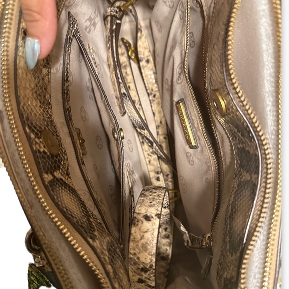 Tory Burch Python Handbag - Picture 5 of 9